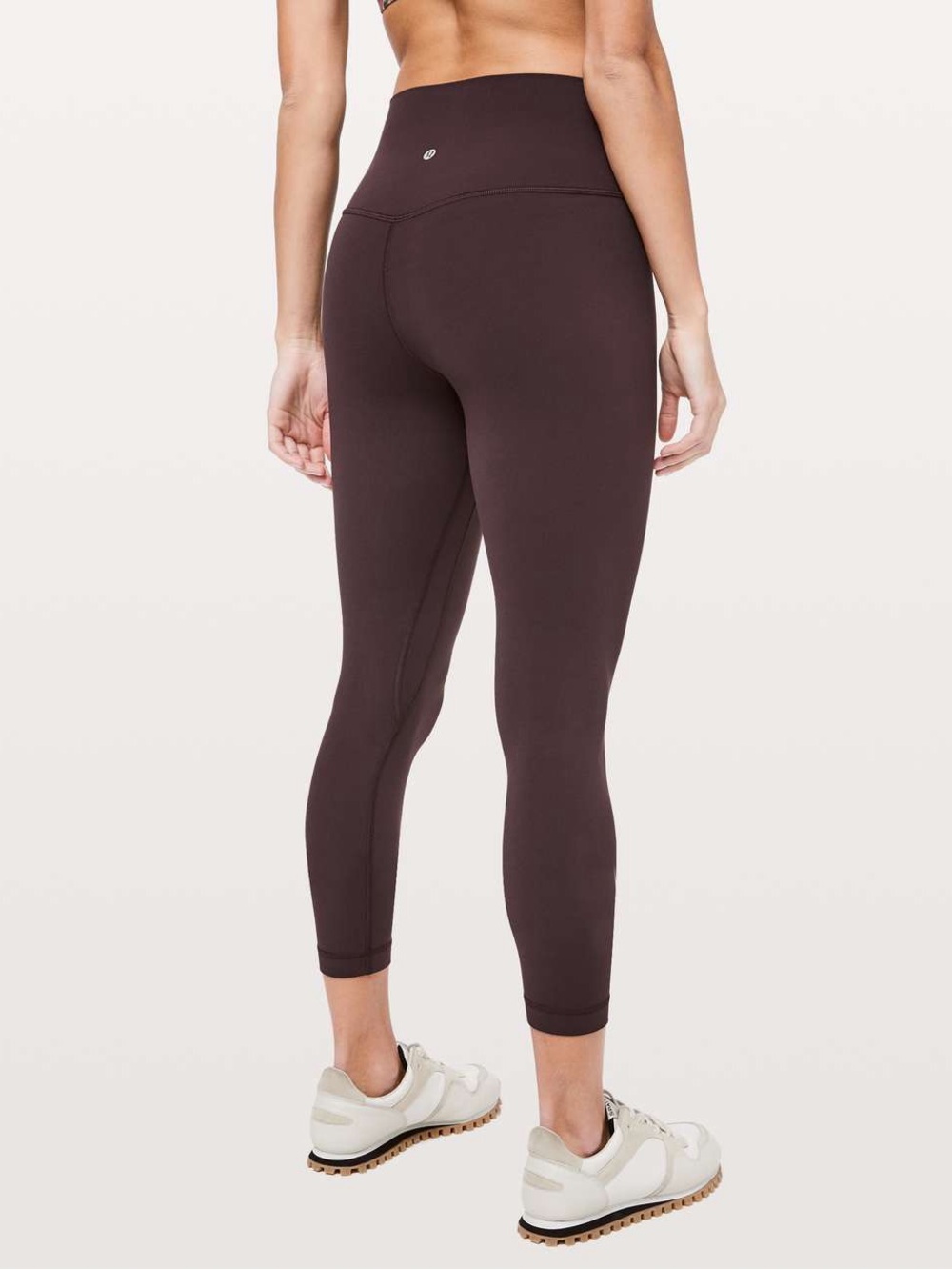 Lululemon align leggings II in color plum shadow 20” inseam cropped